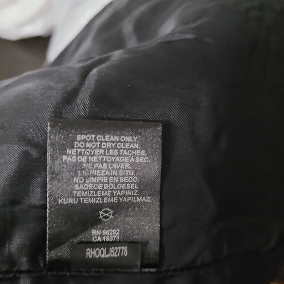 Tibi Quilted Front Hem Scalloped Mini Skirt Metallic Blue Size 0 - Picture 8 of 9